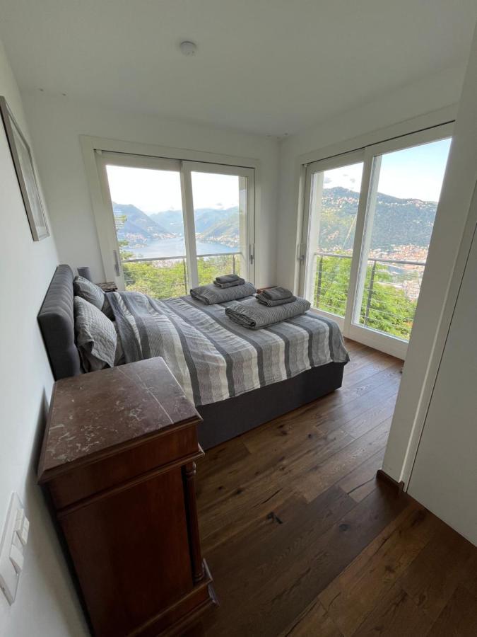 Penthouse - Villa Cardano โกโม ภายนอก รูปภาพ