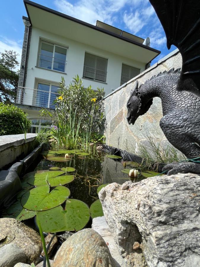 Penthouse - Villa Cardano โกโม ภายนอก รูปภาพ